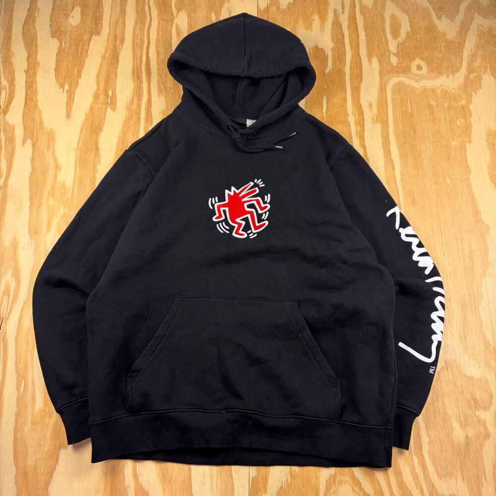 Keith Haring Collaboration Hoodie – Black – Men’s L
